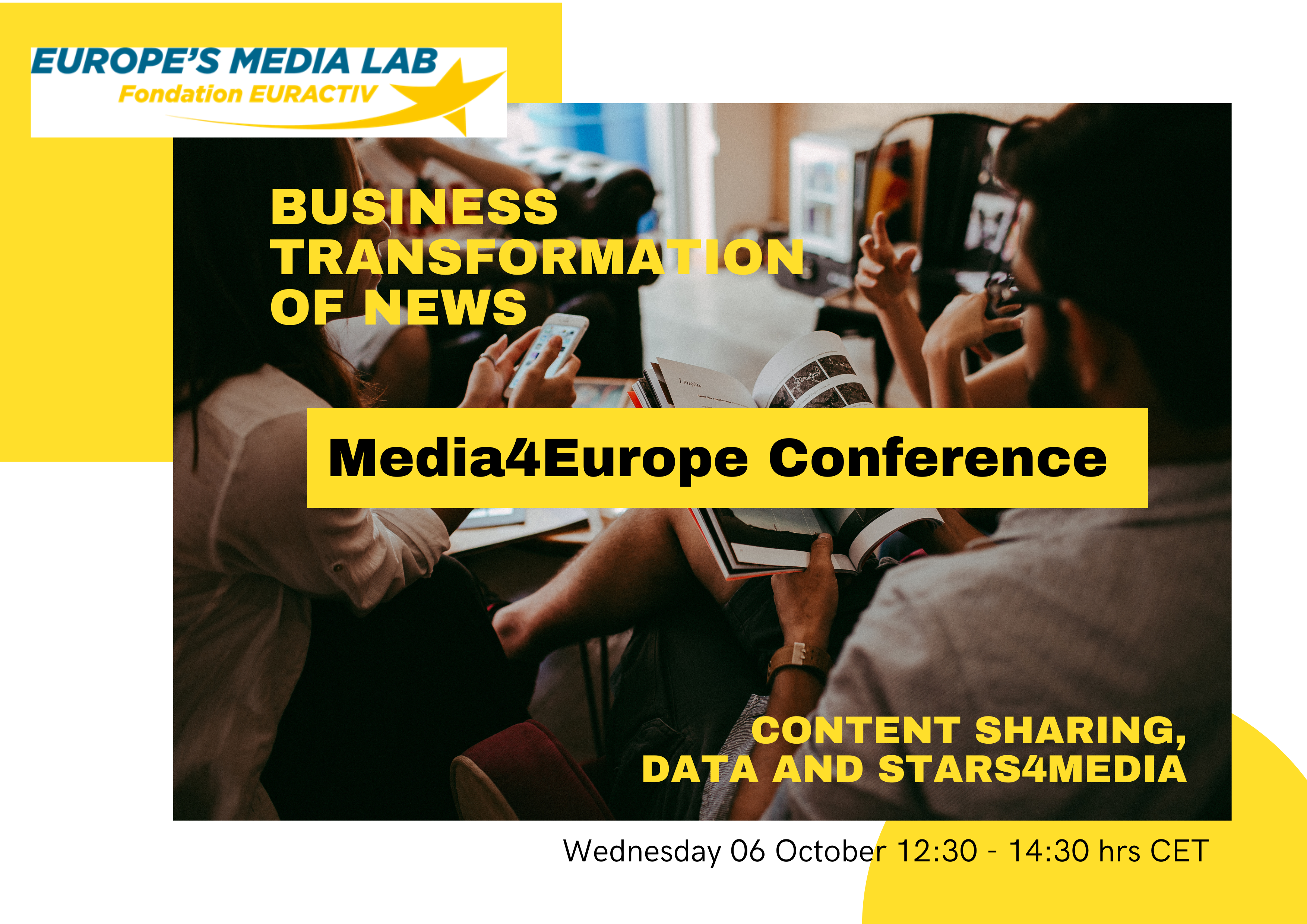 Media4Europe Conference: Business Transformation of NEWS
